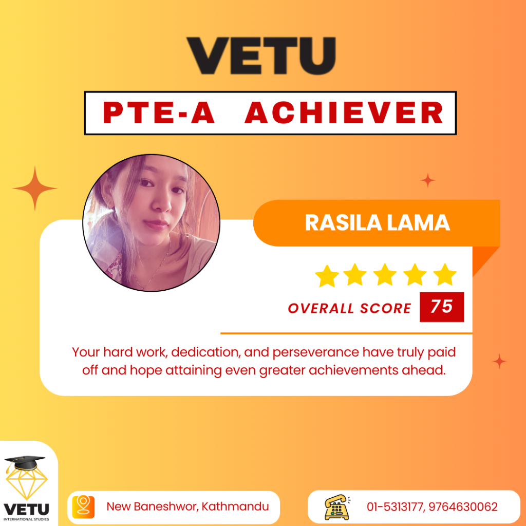 VETU PTE Achiever