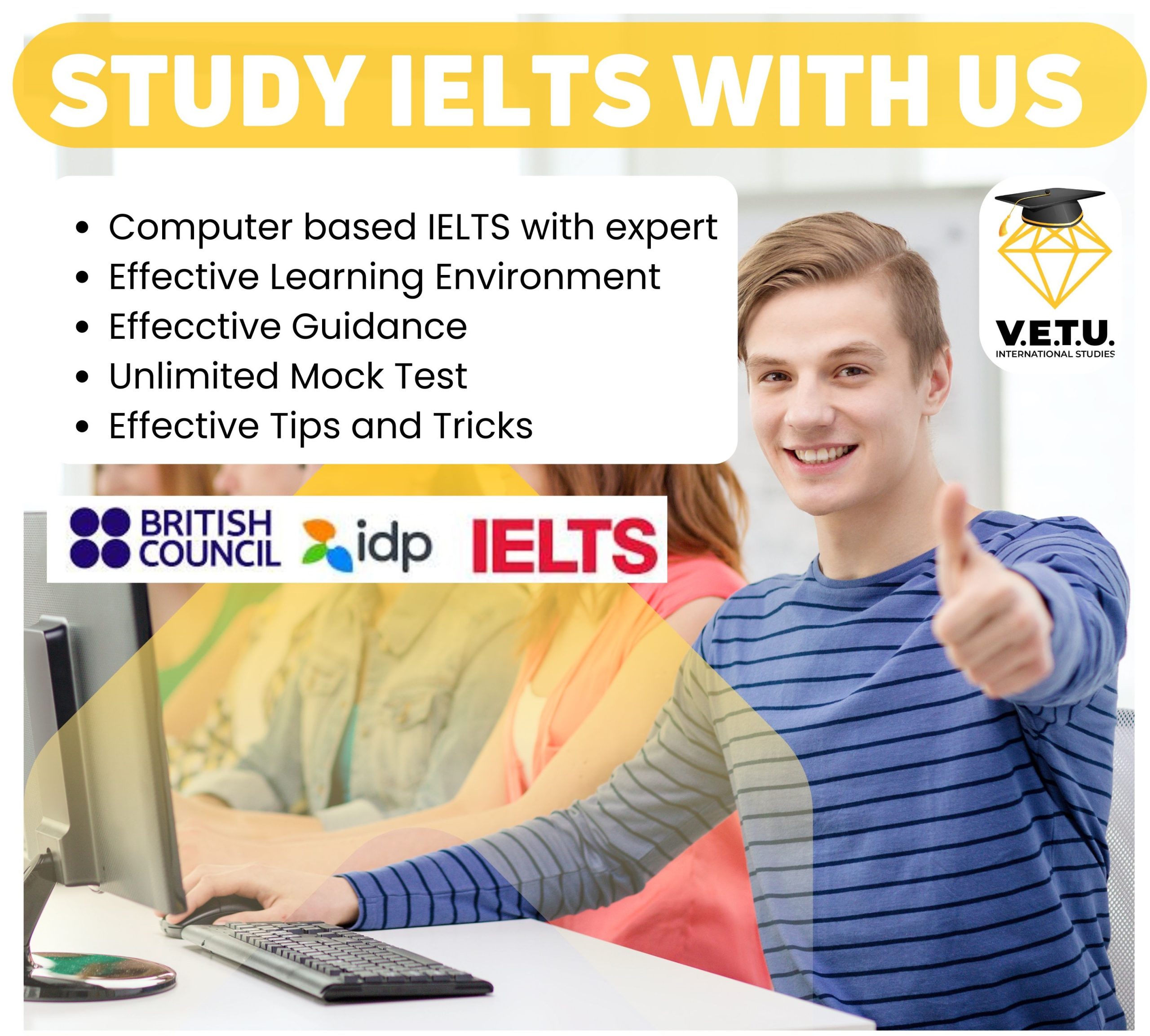 Best consultancy for Computer Based IELTS Class